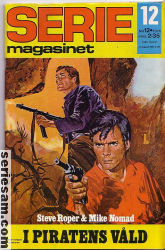 Seriemagasinet 1974 nr 12 omslag serier Seriemagasinet 1974 nr 12 omslag serier