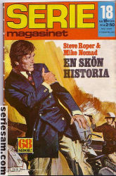 Seriemagasinet 1974 nr 18 omslag serier