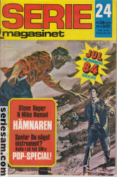 Seriemagasinet 1974 nr 24 omslag serier