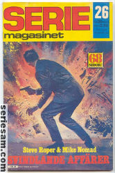 Seriemagasinet 1974 nr 26 omslag serier