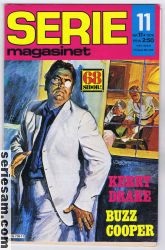 Seriemagasinet 1975 nr 11 omslag serier Seriemagasinet 1975 nr 11 omslag serier