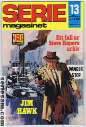 Seriemagasinet 1975 nr 13 omslag serier Seriemagasinet 1975 nr 13 omslag serier