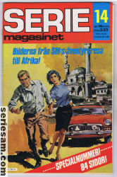 Seriemagasinet 1975 nr 14 omslag serier Seriemagasinet 1975 nr 14 omslag serier