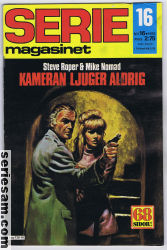 Seriemagasinet 1975 nr 16 omslag serier Seriemagasinet 1975 nr 16 omslag serier