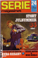 Seriemagasinet 1975 nr 24 omslag serier Seriemagasinet 1975 nr 24 omslag serier