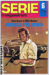 Seriemagasinet 1975 nr 6 omslag serier