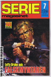 Seriemagasinet 1975 nr 7 omslag serier Seriemagasinet 1975 nr 7 omslag serier