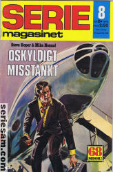 Seriemagasinet 1975 nr 8 omslag serier