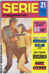 Seriemagasinet 1981 nr 21 omslag serier