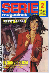 Seriemagasinet 1985 nr 2 omslag serier Seriemagasinet 1985 nr 2 omslag serier