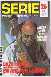 Seriemagasinet 1985 nr 26 omslag serier