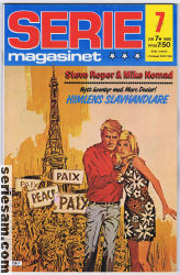 Seriemagasinet 1985 nr 7 omslag serier Seriemagasinet 1985 nr 7 omslag serier