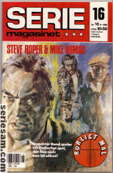 Seriemagasinet 1988 nr 16 omslag serier