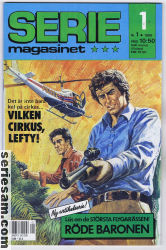 Seriemagasinet 1989 nr 1 omslag serier