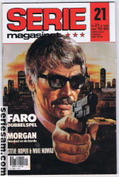 Seriemagasinet 1989 nr 21 omslag serier Seriemagasinet 1989 nr 21 omslag serier