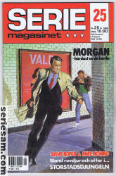 Seriemagasinet 1989 nr 25 omslag serier Seriemagasinet 1989 nr 25 omslag serier