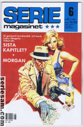 Seriemagasinet 1989 nr 6 omslag serier