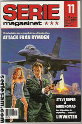 Seriemagasinet 1990 nr 11 omslag serier Seriemagasinet 1990 nr 11 omslag serier