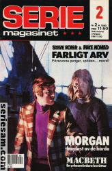 Seriemagasinet 1990 nr 2 omslag serier Seriemagasinet 1990 nr 2 omslag serier