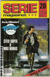 Seriemagasinet 1990 nr 20 omslag serier Seriemagasinet 1990 nr 20 omslag serier