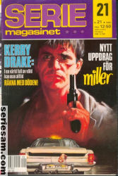 Seriemagasinet 1990 nr 21 omslag serier Seriemagasinet 1990 nr 21 omslag serier
