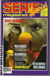 Seriemagasinet 1990 nr 25 omslag serier Seriemagasinet 1990 nr 25 omslag serier