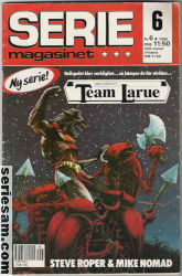 Seriemagasinet 1990 nr 6 omslag serier Seriemagasinet 1990 nr 6 omslag serier