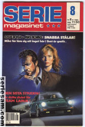 Seriemagasinet 1990 nr 8 omslag serier Seriemagasinet 1990 nr 8 omslag serier