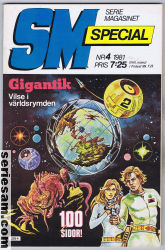 Seriemagasinet specialalbum 1981 nr 4 omslag serier