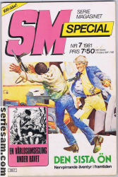 Seriemagasinet specialalbum 1981 nr 7 omslag serier