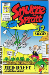 Snurre Sprätt 1987 nr 1 omslag serier Snurre Sprätt 1987 nr 1 omslag serier