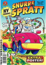 Snurre Sprätt 1998 nr 1 omslag serier Snurre Sprätt 1998 nr 1 omslag serier