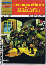Soldatserien 1977 nr 6 omslag serier