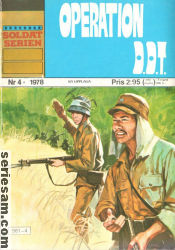 Soldatserien 1978 nr 4 omslag serier