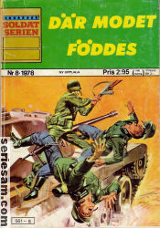 Soldatserien 1978 nr 8 omslag serier