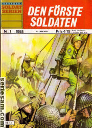 Soldatserien 1985 nr 1 omslag serier