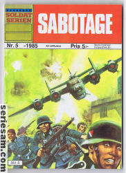 Soldatserien 1985 nr 5 omslag serier