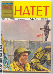 Soldatserien 1986 nr 7 omslag serier