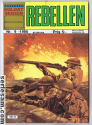 Soldatserien 1986 nr 9 omslag serier