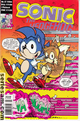 Sonic the Hedgehog 1994 nr 4 omslag serier