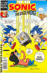 Sonic the Hedgehog 1995 nr 1 omslag serier