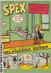 Spex 1969 nr 3 omslag serier Spex 1969 nr 3 omslag serier