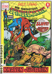 Spindelmannen 1975 nr 7 omslag serier Spindelmannen 1975 nr 7 omslag serier