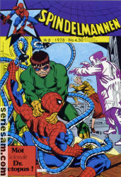 Spindelmannen 1978 nr 8 omslag serier