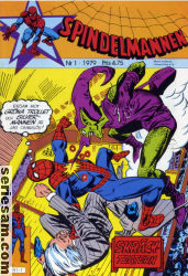 Spindelmannen 1979 nr 1 omslag serier
