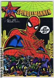 Spindelmannen 1979 nr 6 omslag serier