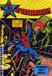 Spindelmannen 1980 nr 1 omslag serier