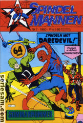 Spindelmannen 1980 nr 7 omslag serier