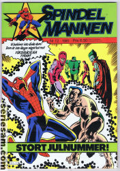Spindelmannen 1981 nr 12 omslag serier Spindelmannen 1981 nr 12 omslag serier