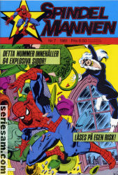 Spindelmannen 1981 nr 7 omslag serier
